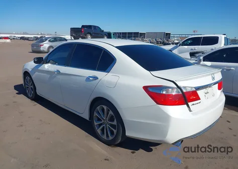 2013 Honda Accord Sport из США, поврежденный, VIN 1HGCR2F51DA022124